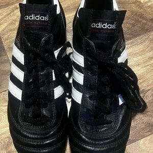 Adidas Copa Mundial Black and White Cleats